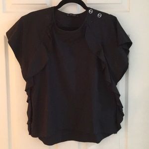 Black Zara top